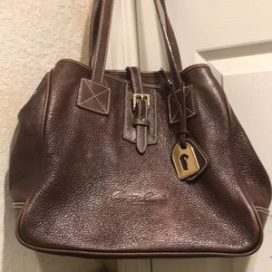Dooney & Bourke Leather Tote Brown